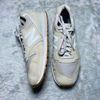 New Balance 996 Off-White Suede Gum Sole Sneakers (Size 45)