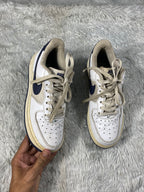 Nike Air Force 1 '07 Next Nature White / Midnight Navy colorway(Size 38)