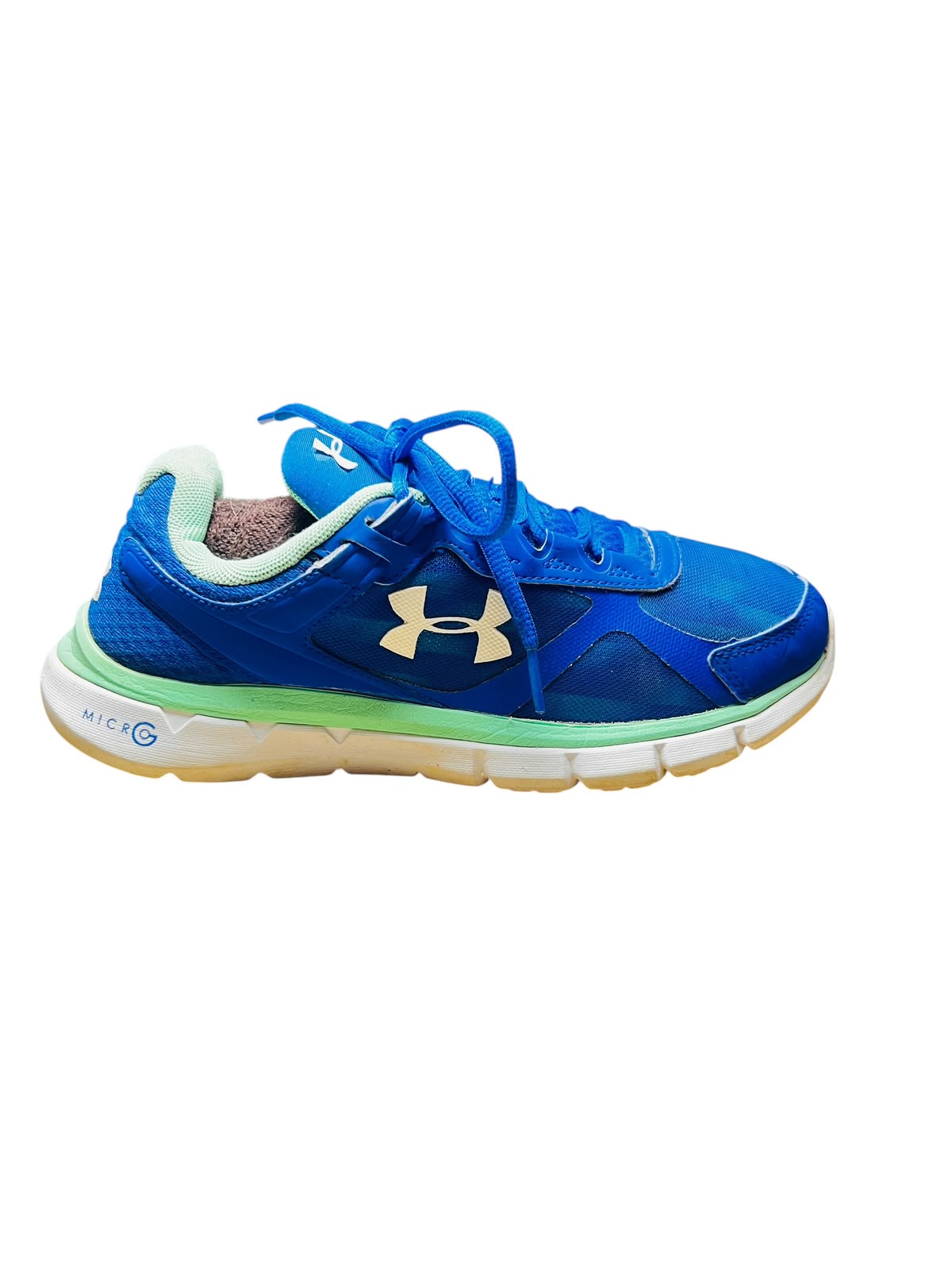Under Armour Sports Shoes – Blue/Mint Green – US 9