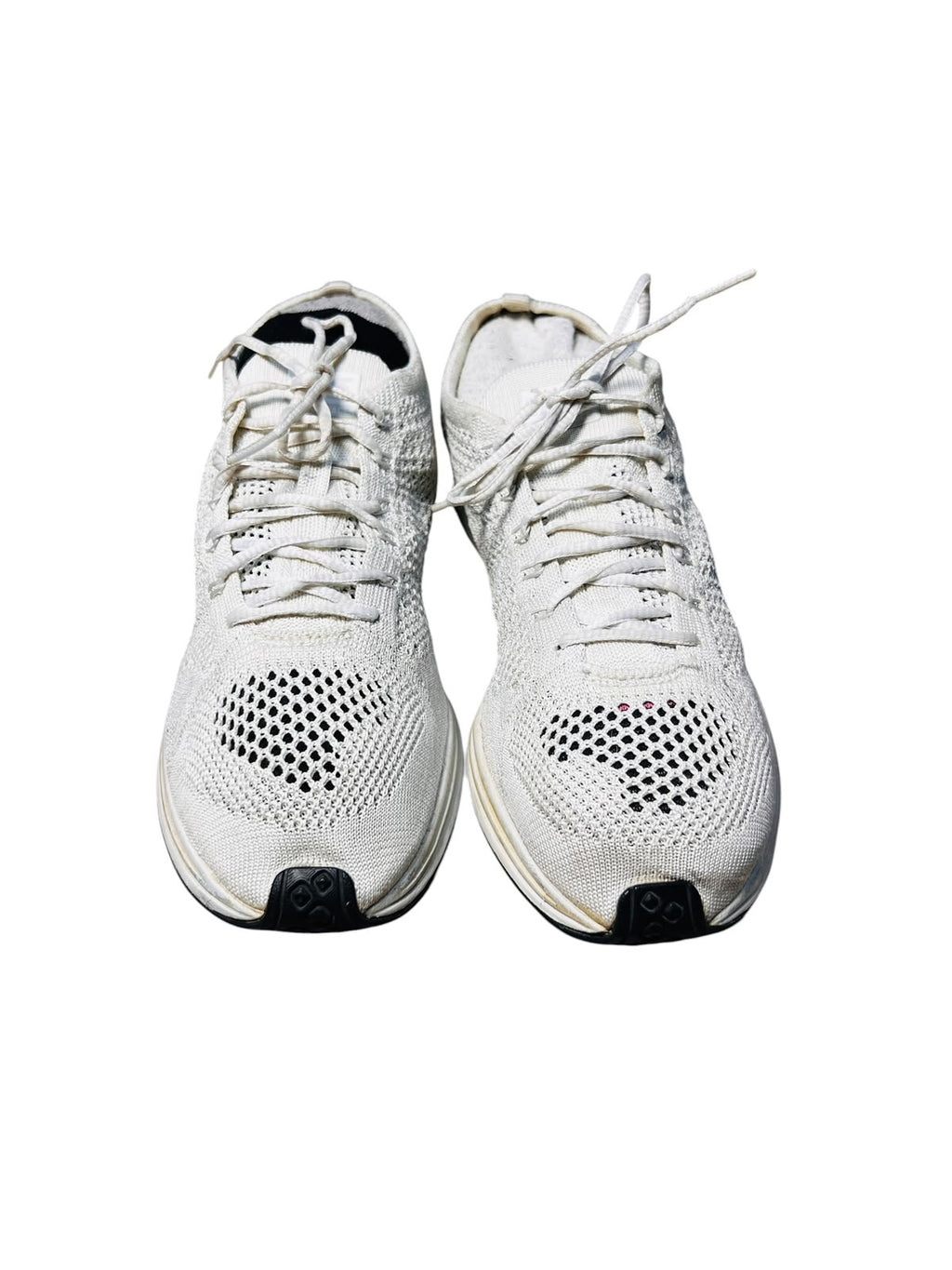 Nike Flyknit Running Shoes – White – US 9.5