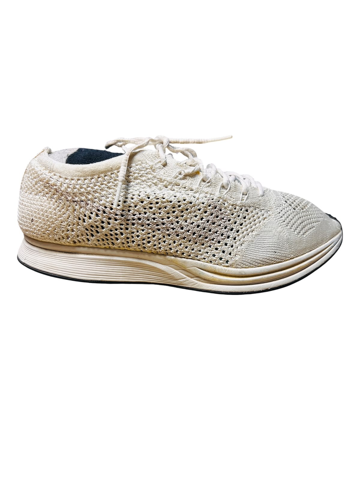 Nike Flyknit Running Shoes – White – US 9.5