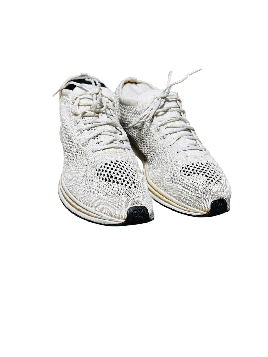 Nike Flyknit Running Shoes – White – US 9.5