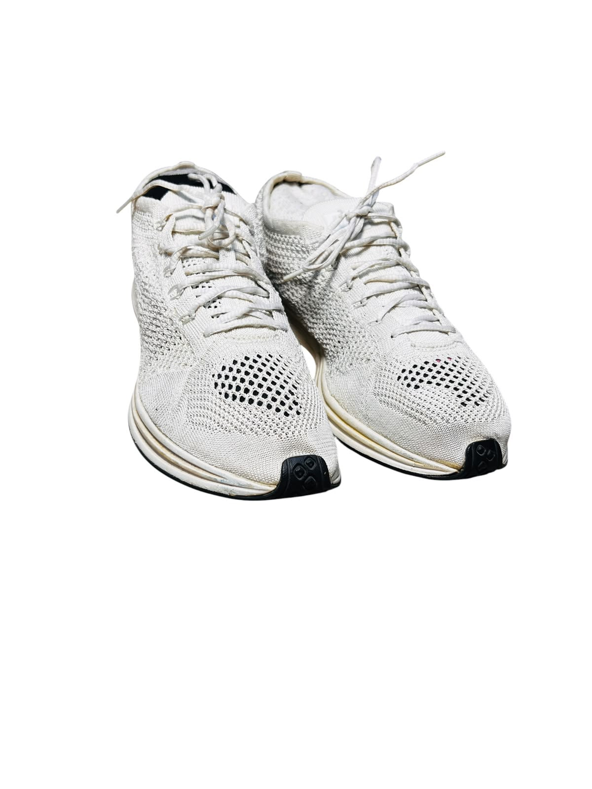 Nike Flyknit Running Shoes – White – US 9.5