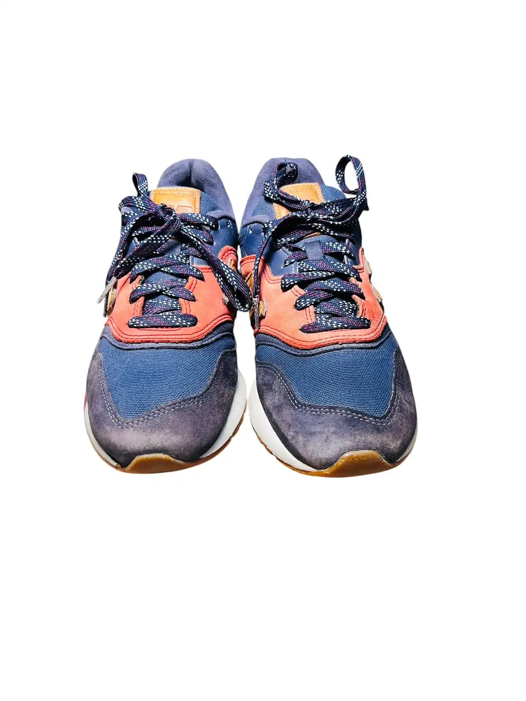 New Balance CM997 Men's Sports Shoes – Navy/Peach – US 8