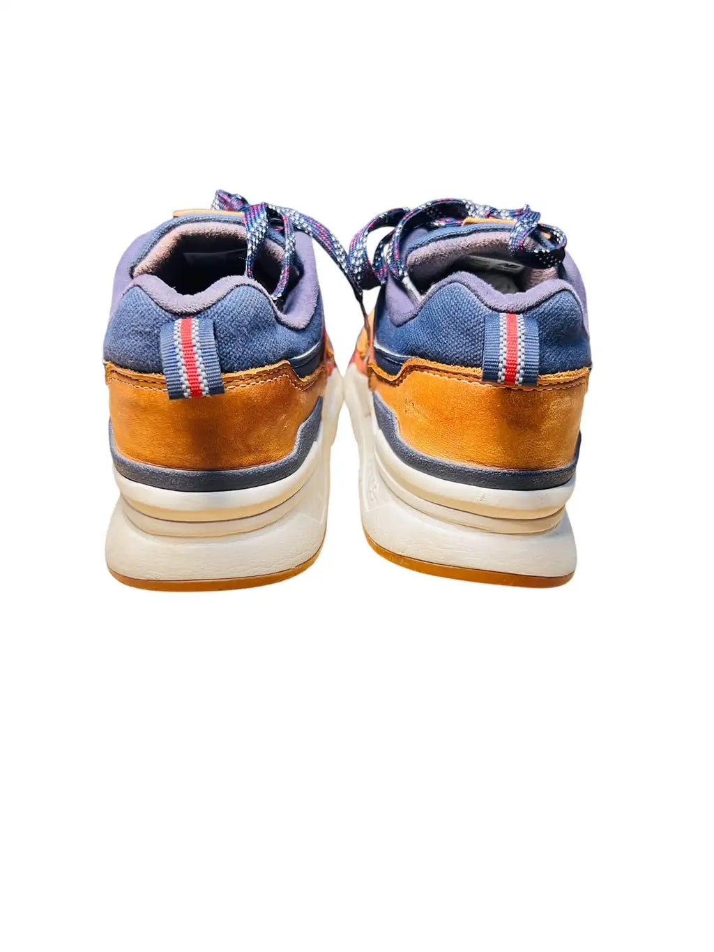 New Balance CM997 Men's Sports Shoes – Navy/Peach – US 8