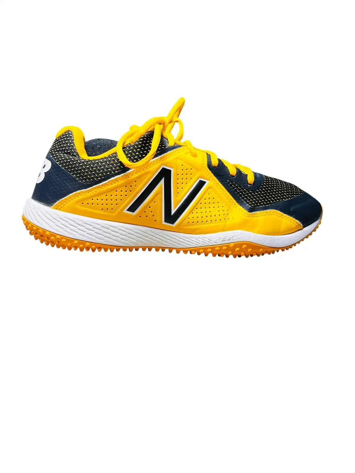 New Balance Sports Shoes – Navy/Yellow (Men's)