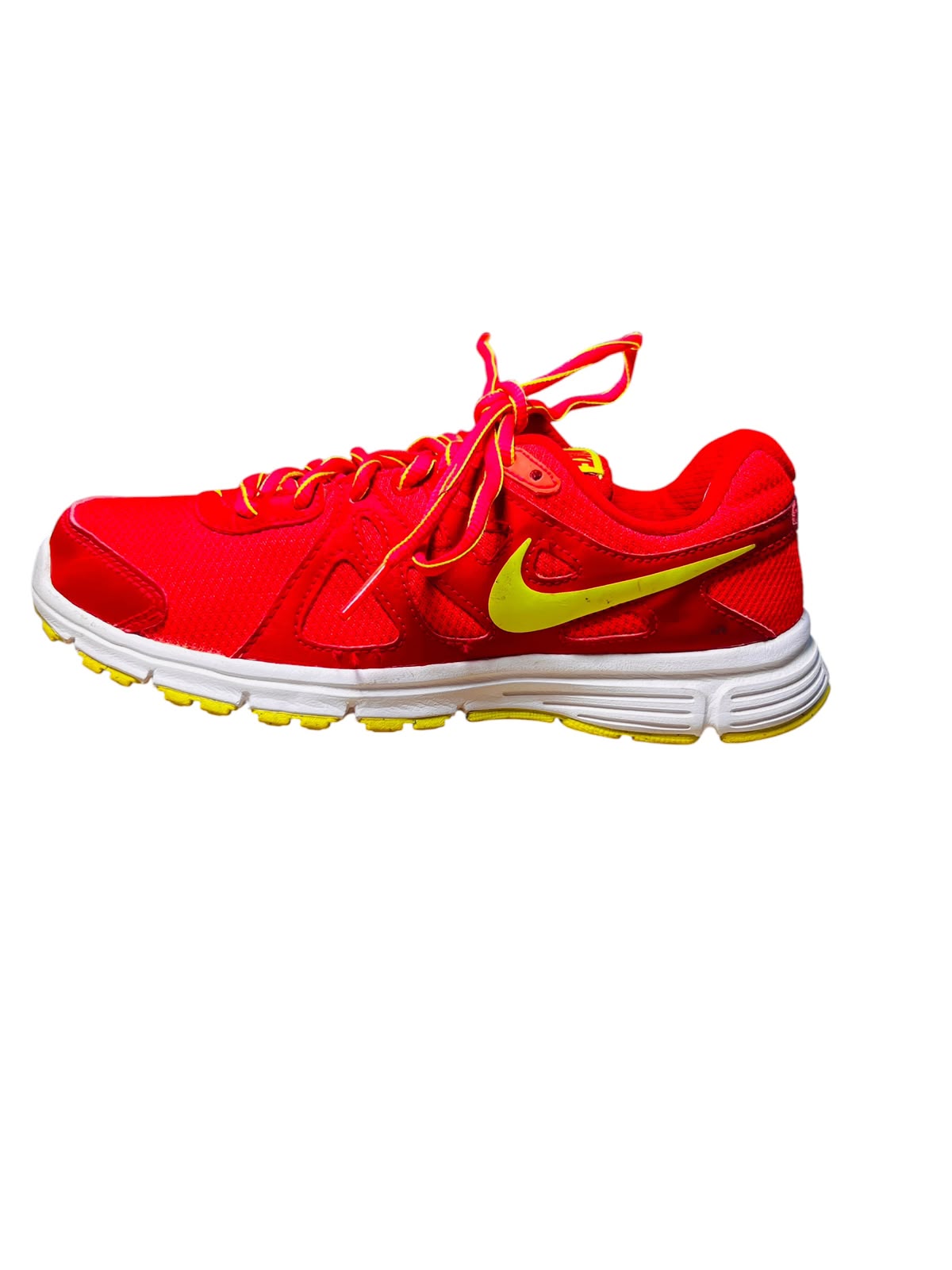 Nike Revolution 2 Running Shoes – Red/Volt – US 7.5 (Women's)