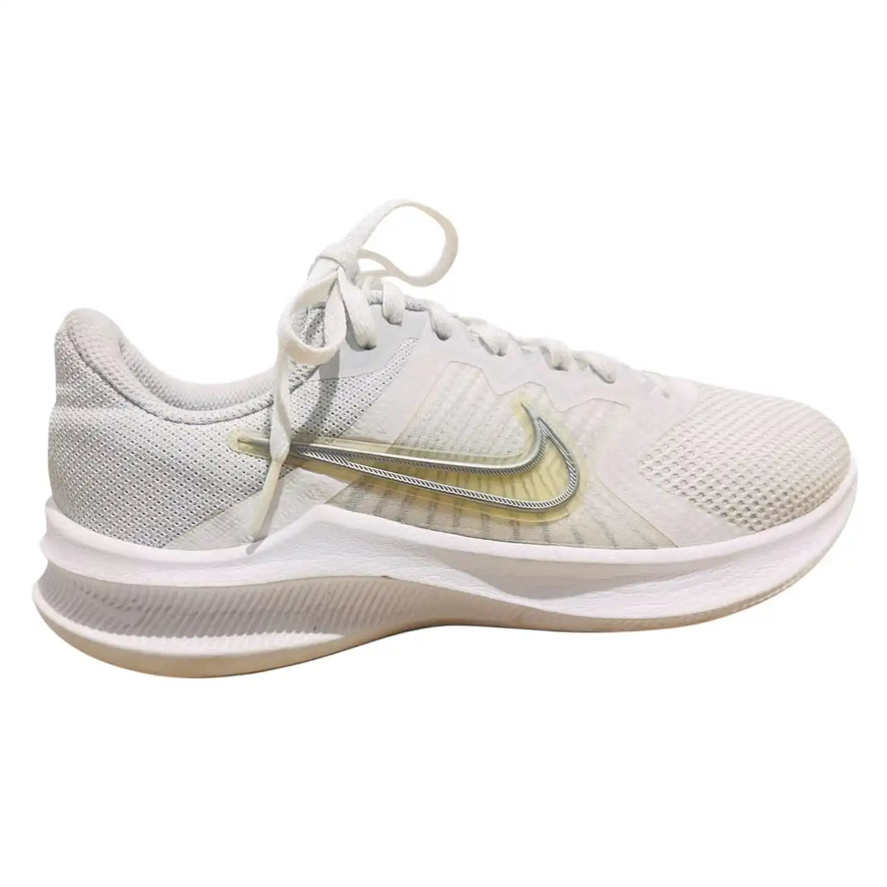 Nike Downshifter 11 White Running Shoes – US 8