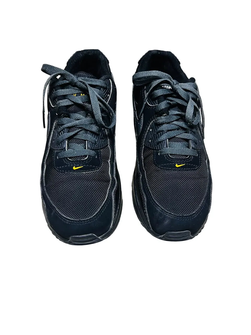 Nike Air Max 90 Men's Sneakers – Black/University Gold – US 9.5