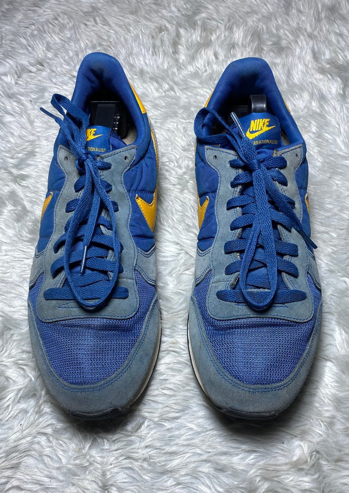 Nike Internationalist Court Blue Deep Marina Retro Sneakers(Size 45)