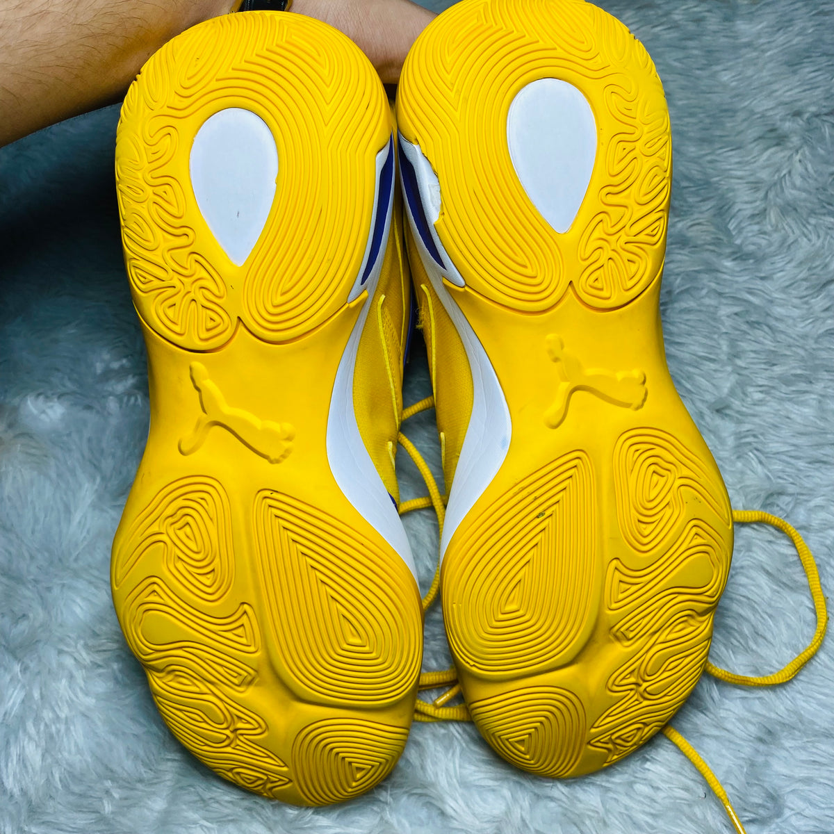 PUMA Genetics Yellow Sizzle / Puma White(Size 43)