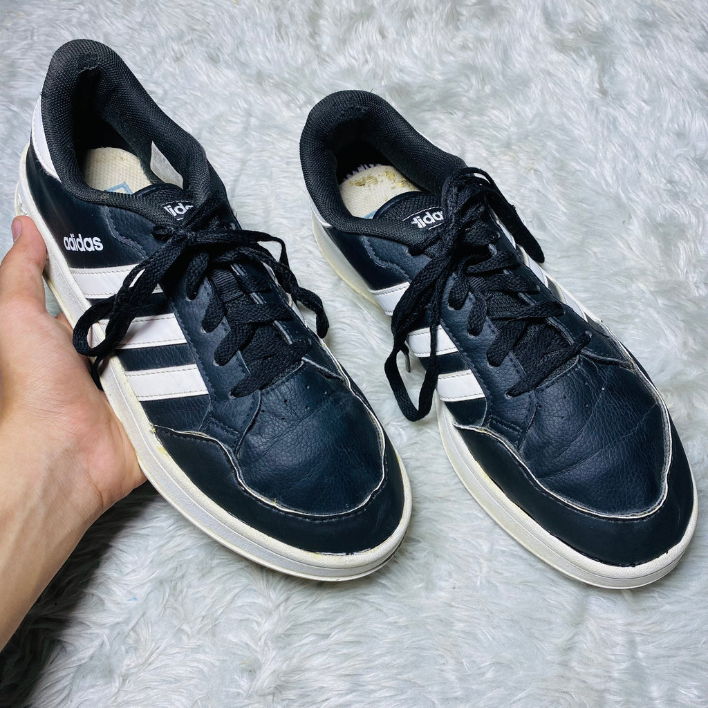 Adidas Breaknet Core Black Cloud White Sneakers(Size 41.5)