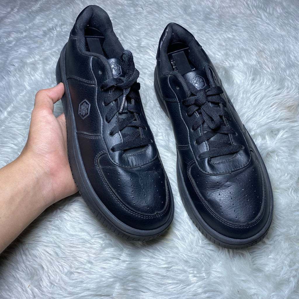 Lumberjack Finster Retro Casual Triple-Black Sneakers(Size 39)