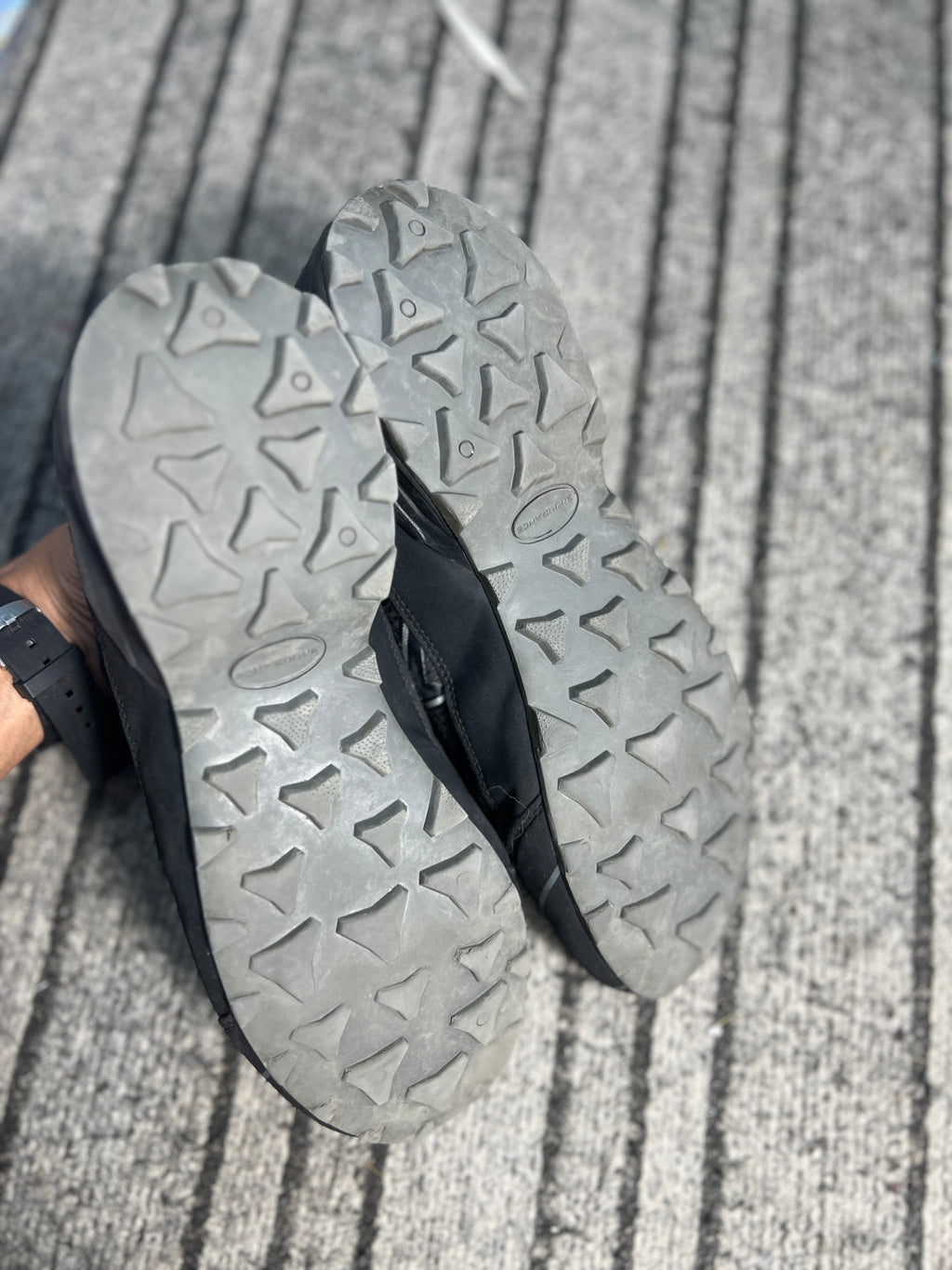 Endurance Waterproof Trail Shoes – Black(Size 40.5)