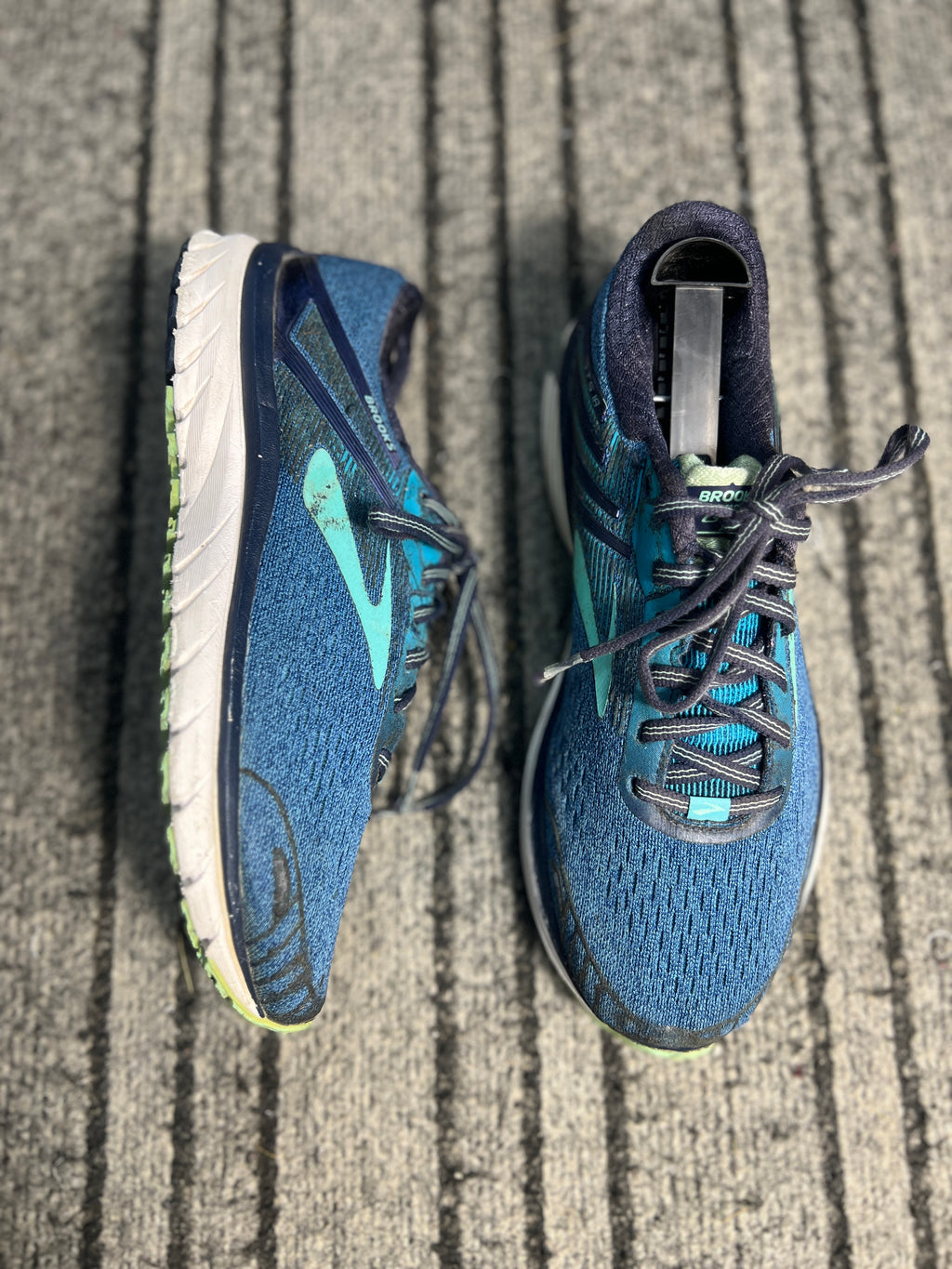 Brooks Adrenaline GTS 18 Women's Running Shoes – Blue/Teal(Size 40.5)