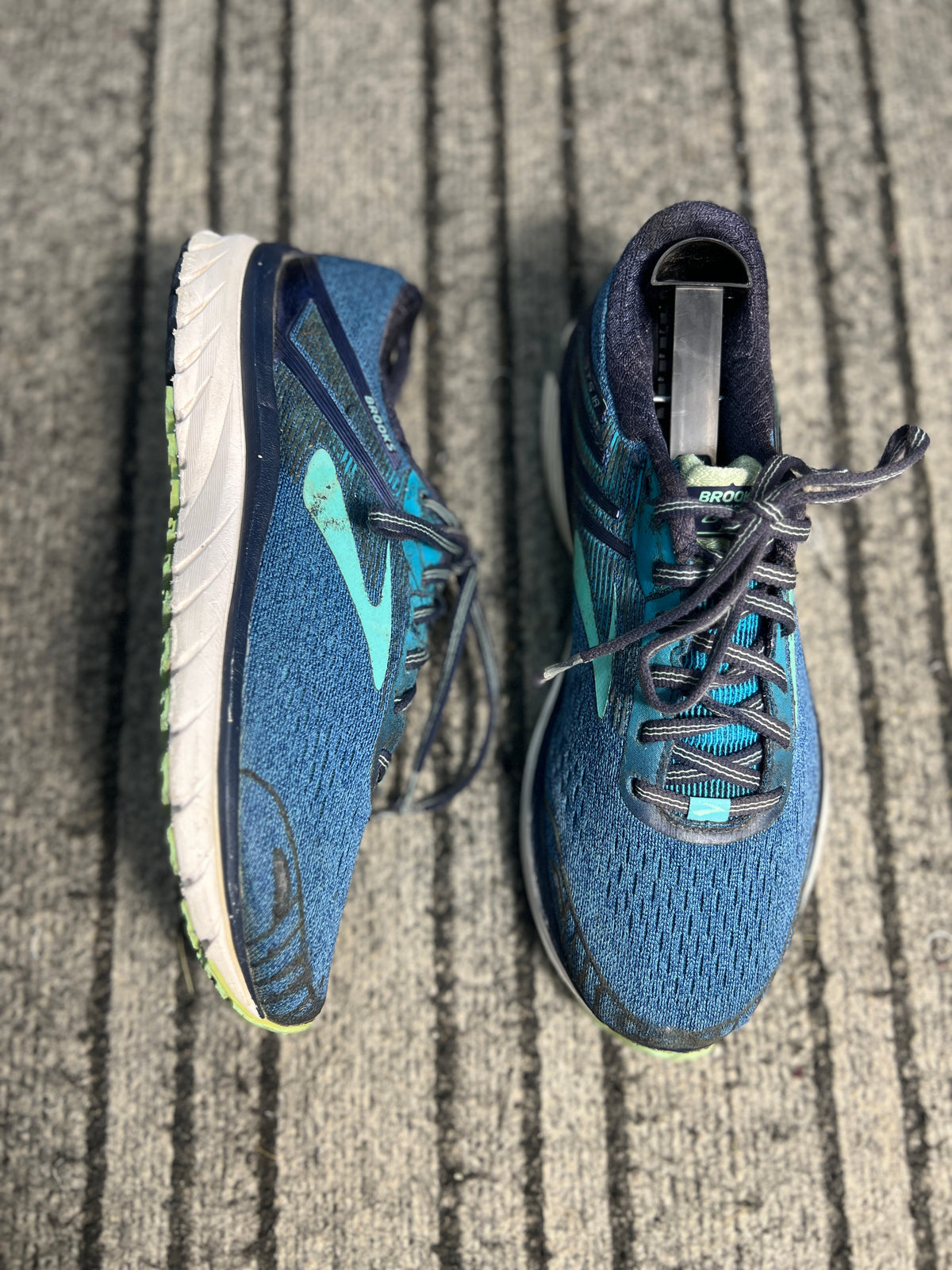 Brooks Adrenaline GTS 18 Women's Running Shoes – Blue/Teal(Size 40.5)