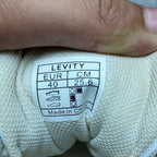 Levity Retro Sneaker White/Beige Chunky Sneakers(Size 40)