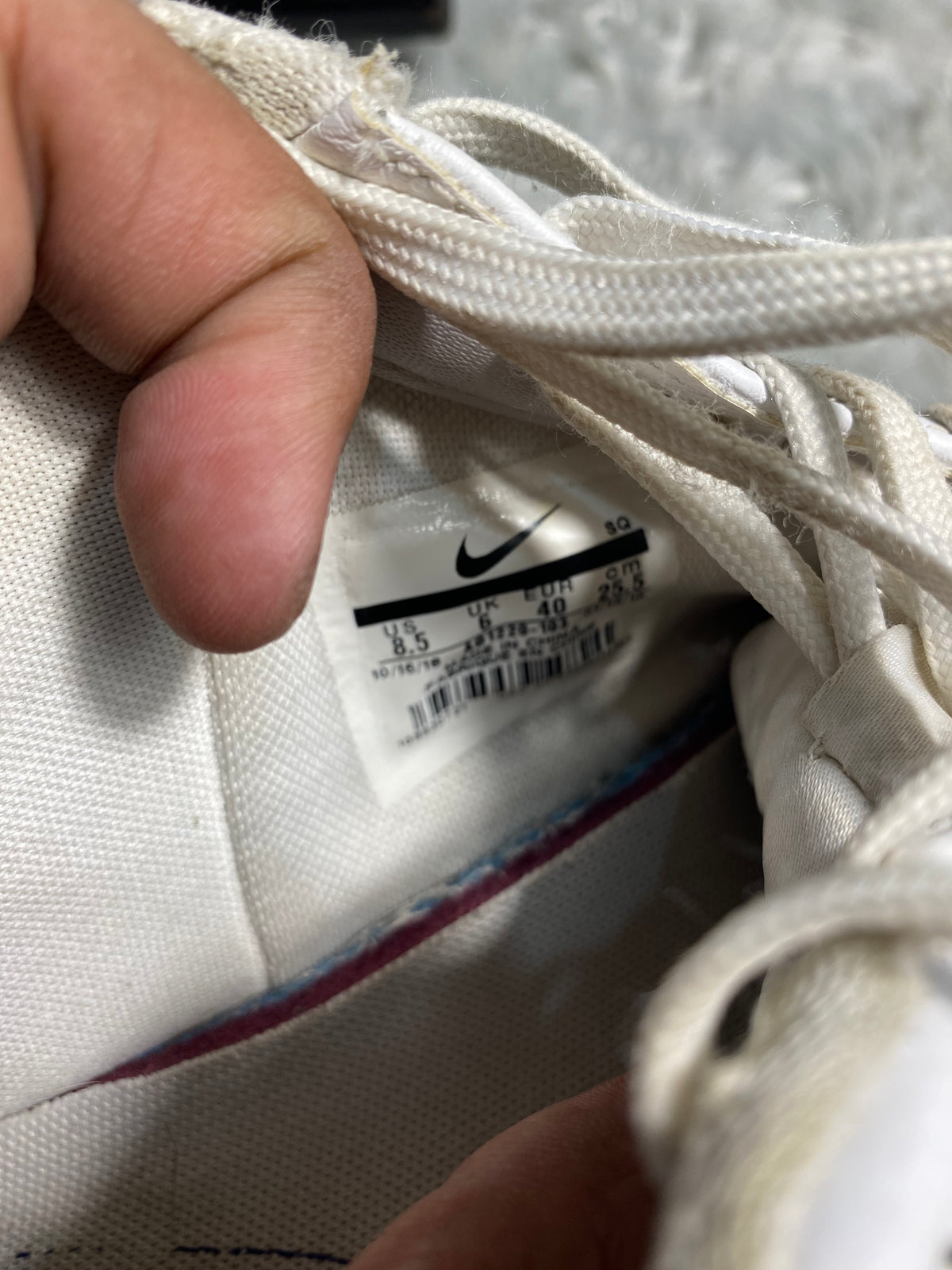 Nike Air Force 1 Jester XX – White/Royal Blue(Size 40)
