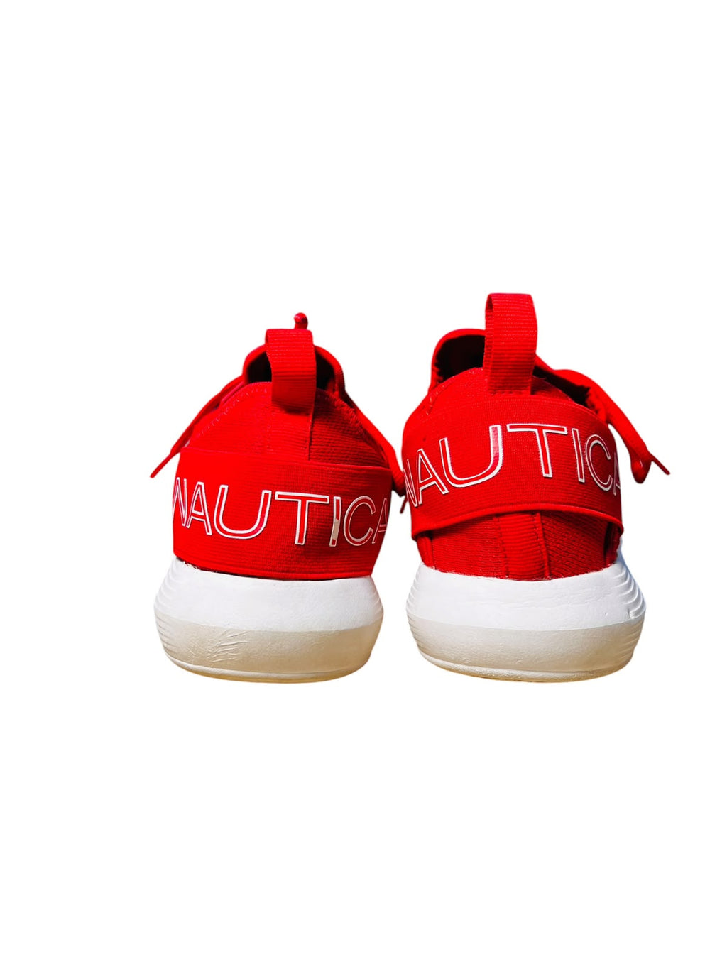 Nautica Rainey 2 Men's Red Knit Sneakers – US 9