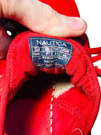 Nautica Rainey 2 Men's Red Knit Sneakers – US 9