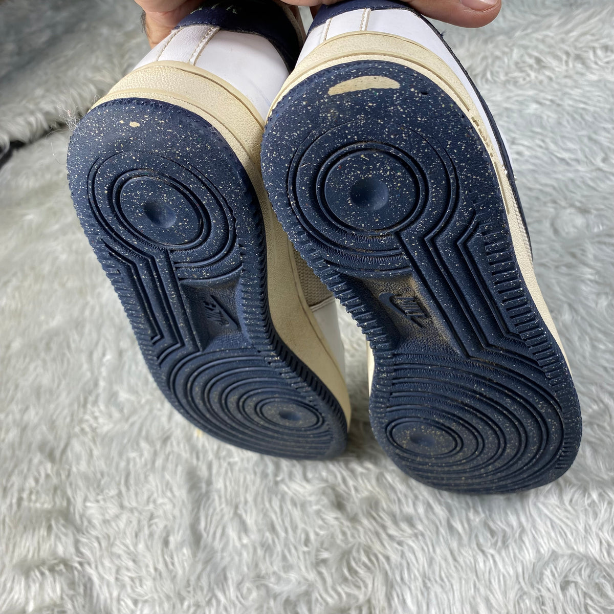 Nike Air Force 1 '07 Next Nature White / Midnight Navy colorway(Size 38)