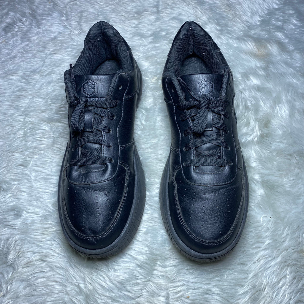 Lumberjack Finster Retro Casual Triple-Black Sneakers(Size 39)