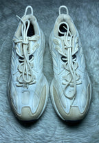 Levity Retro Sneaker White/Beige Chunky Sneakers(Size 40)