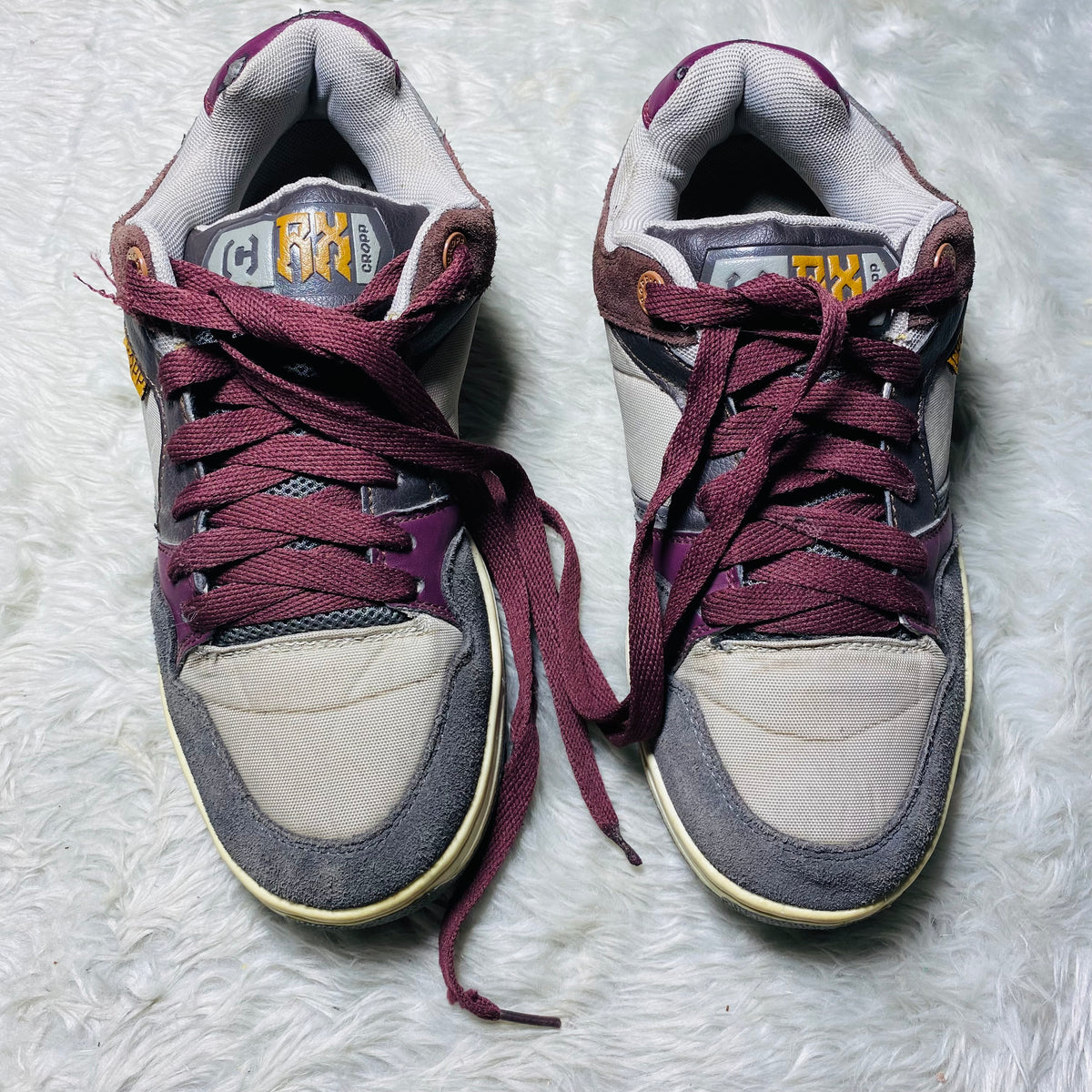 Cropp Suede Panel Retro Skate Sneakers(Size 41)