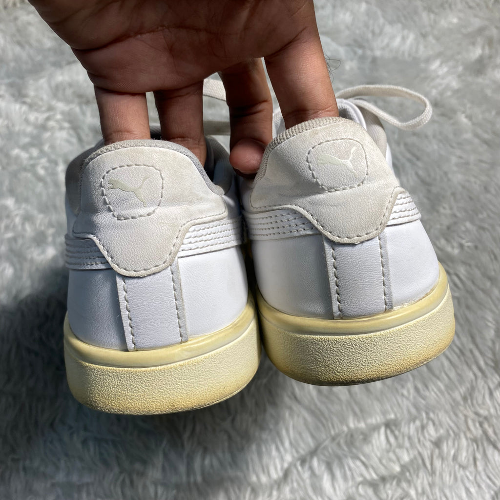 Puma Smash 3.0 L White Gold Sneakers(Size 39)