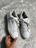 Puma Smash 3.0 L White Gold Sneakers(Size 39)