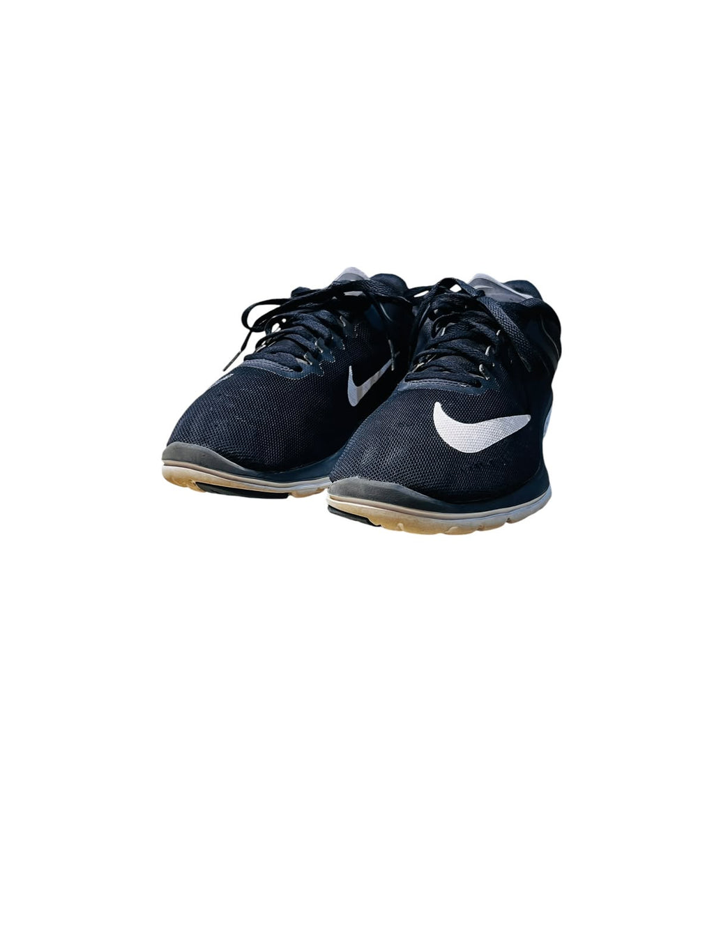 Nike FS Lite Run Sports Shoes – Black/White – US 8
