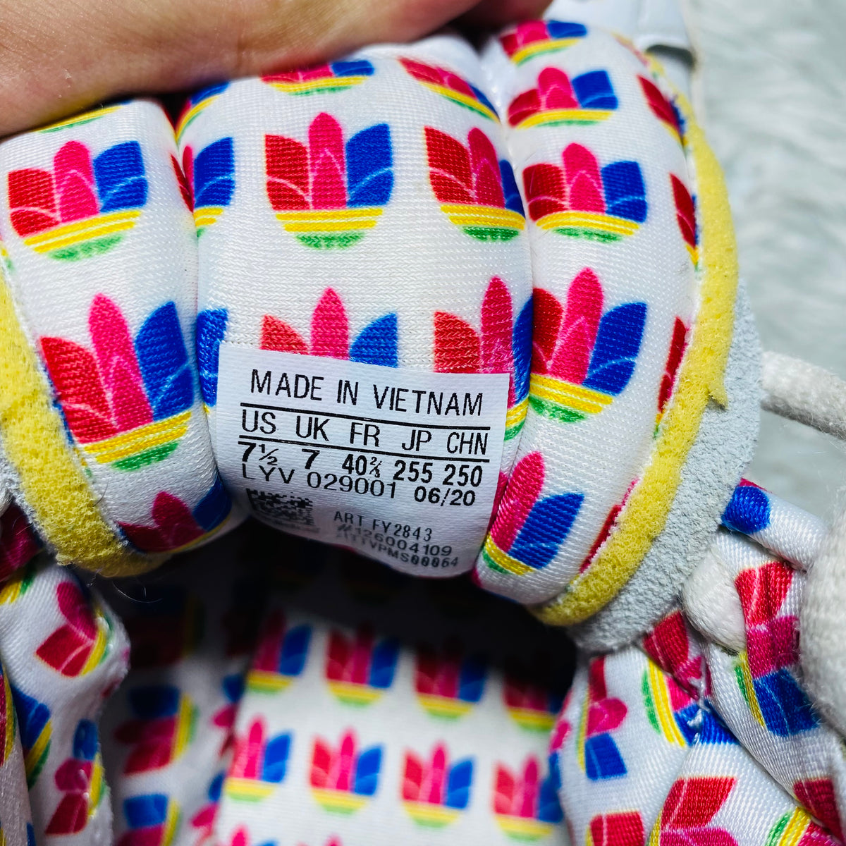 Adidas Americana High "Pride" Edition (Size 40.5)