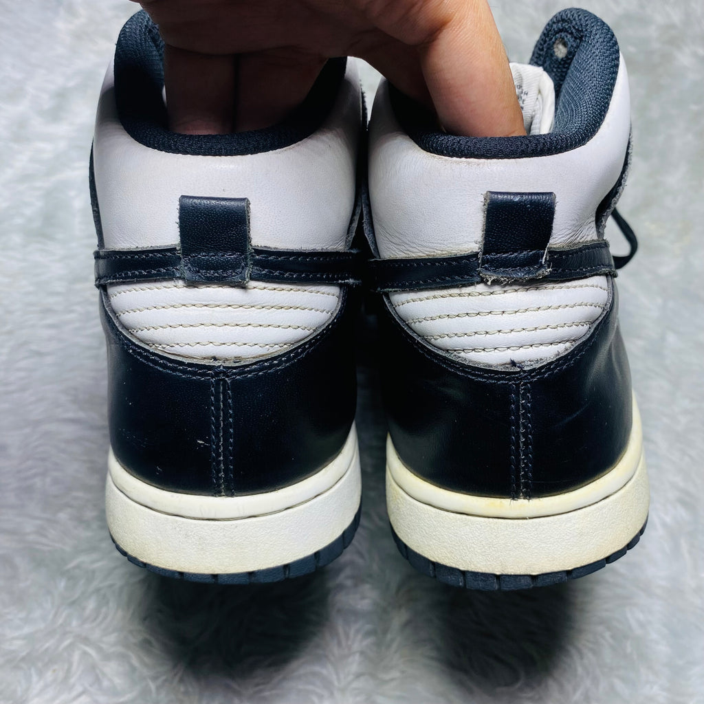 Nike Dunk High Retro Black White Panda Sneakers(Size 43)