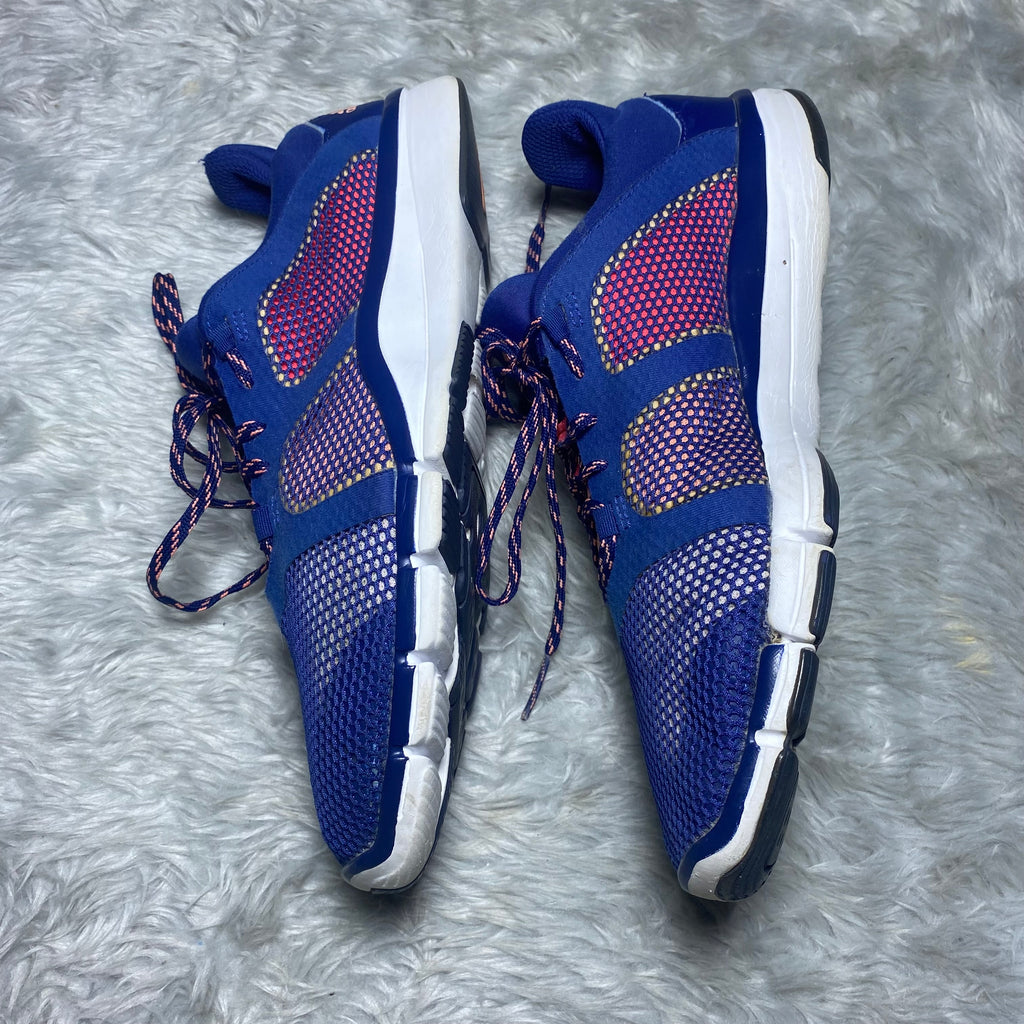 Adidas Adipure Flex Bold Blue Pink Sneakers (Size 42)
