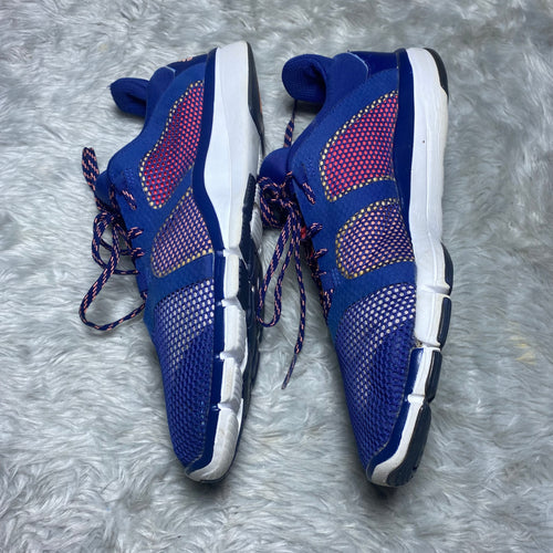 Adidas Adipure Flex Bold Blue Pink Sneakers (Size 42)