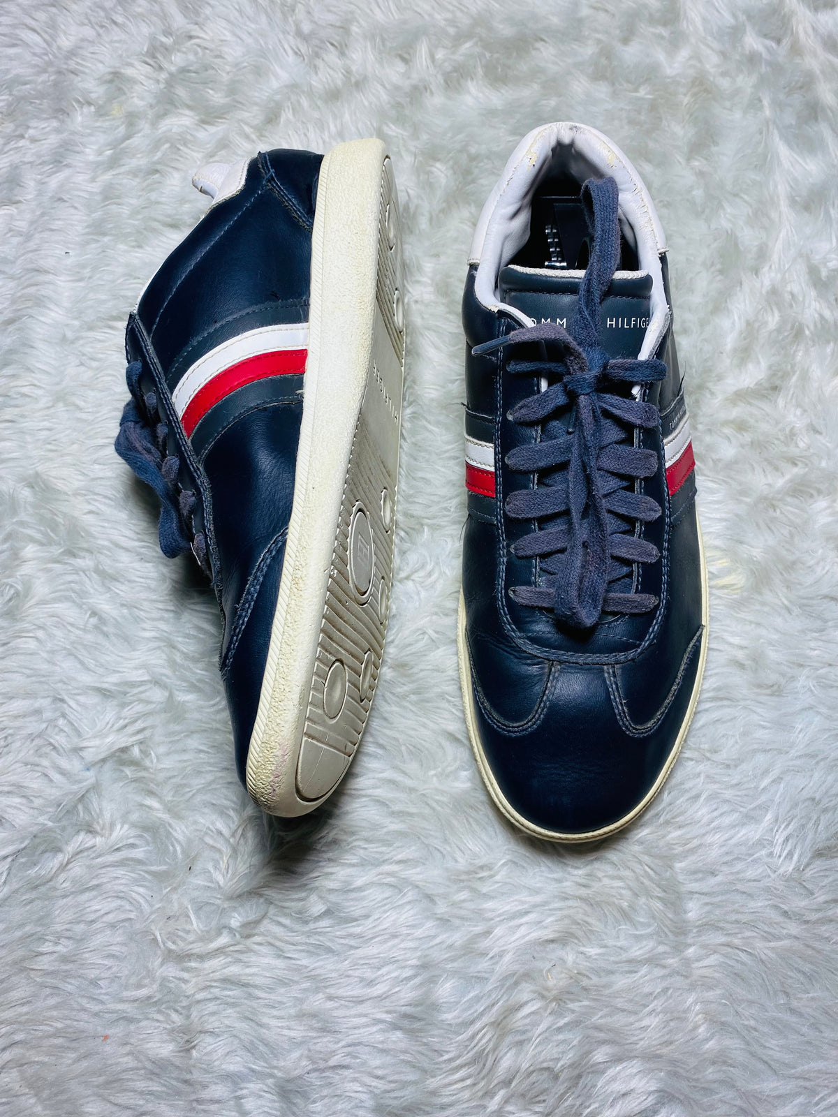 Tommy Hilfiger Essential Corporate Cupsole Sneakers(Size 42)