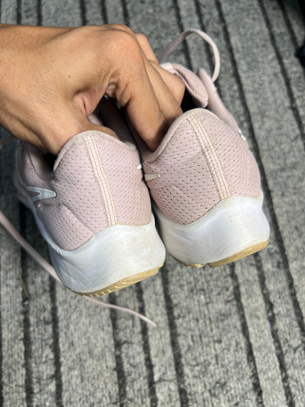 Nike Women's Sports Shoes – Light Pink/Rose(Size 40.5)