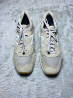 New Balance 996 Off-White Suede Gum Sole Sneakers (Size 45)