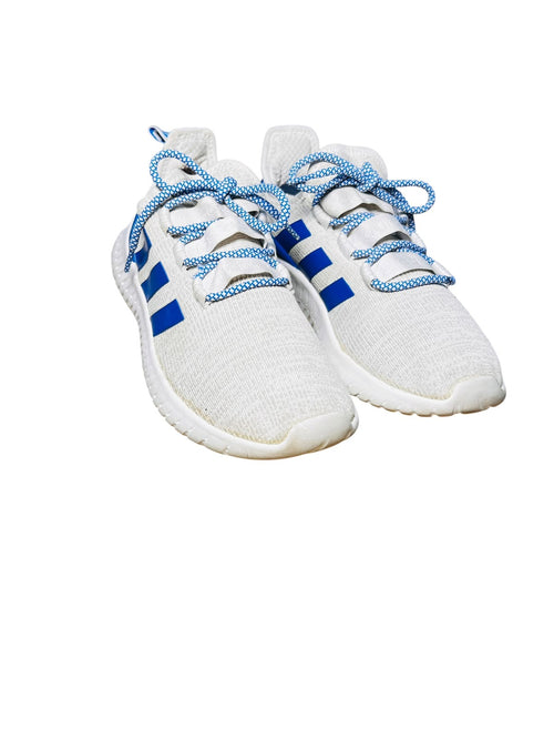 Adidas Men's Sports Shoes – Off-White/Blue – US 8
