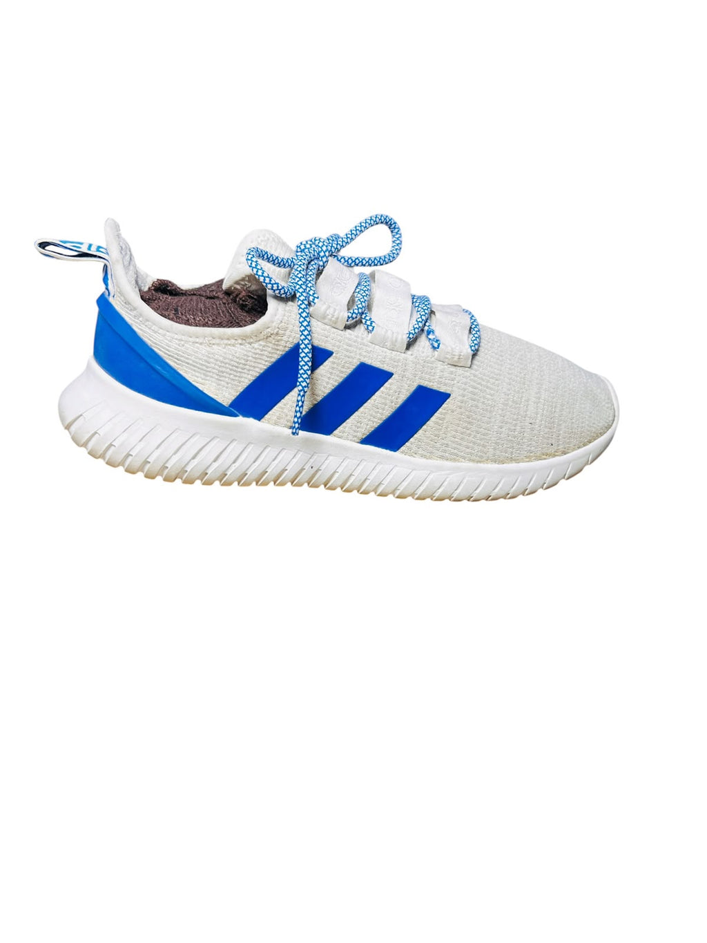Adidas Men's Sports Shoes – Off-White/Blue – US 8