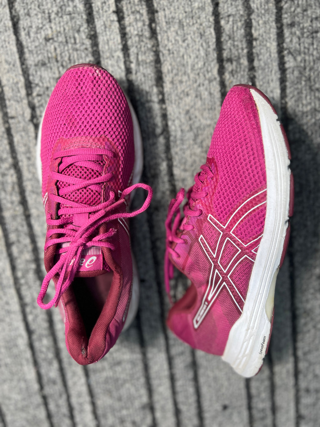 ASICS Women's Running Shoes – Pink(Size 41.5)