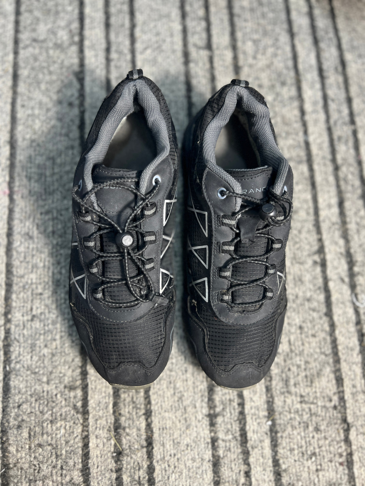 Endurance Waterproof Trail Shoes – Black(Size 40.5)