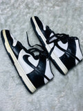 Nike Dunk High Retro Black White Panda Sneakers(Size 43)