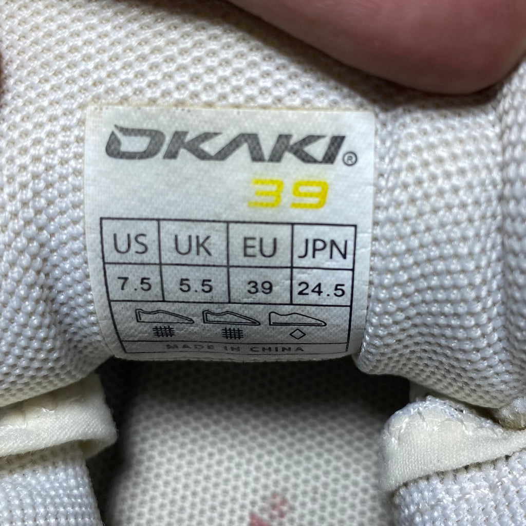 Okaki Performance White Running Sneakers(Size 39)