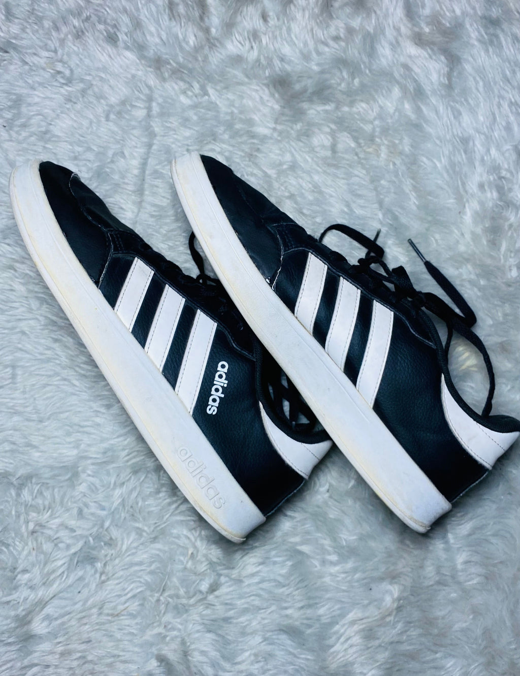 Adidas Breaknet Core Black Cloud White Sneakers(Size 41.5)