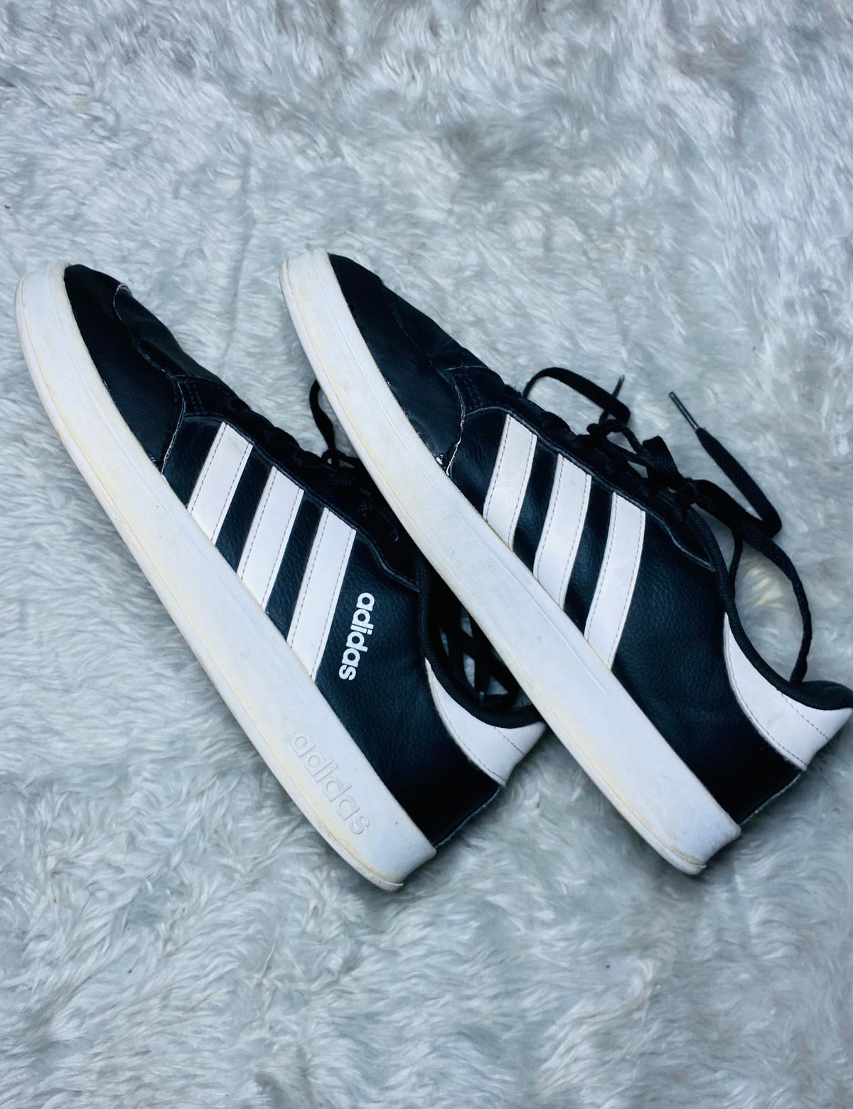 Adidas Breaknet Core Black Cloud White Sneakers(Size 41.5)