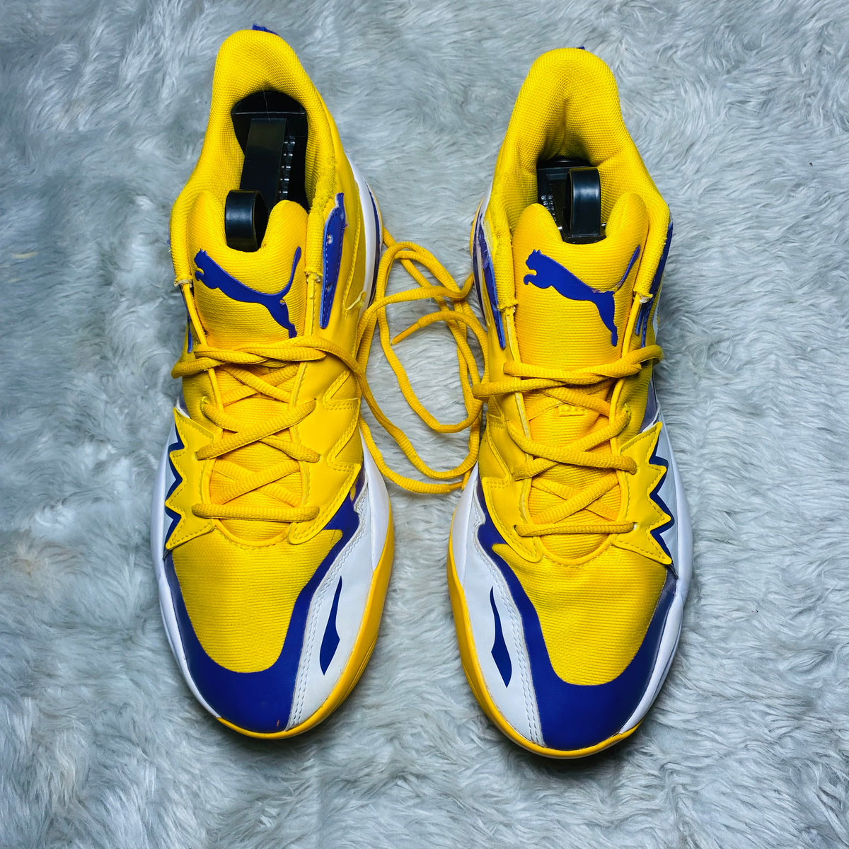 PUMA Genetics Yellow Sizzle / Puma White(Size 43)