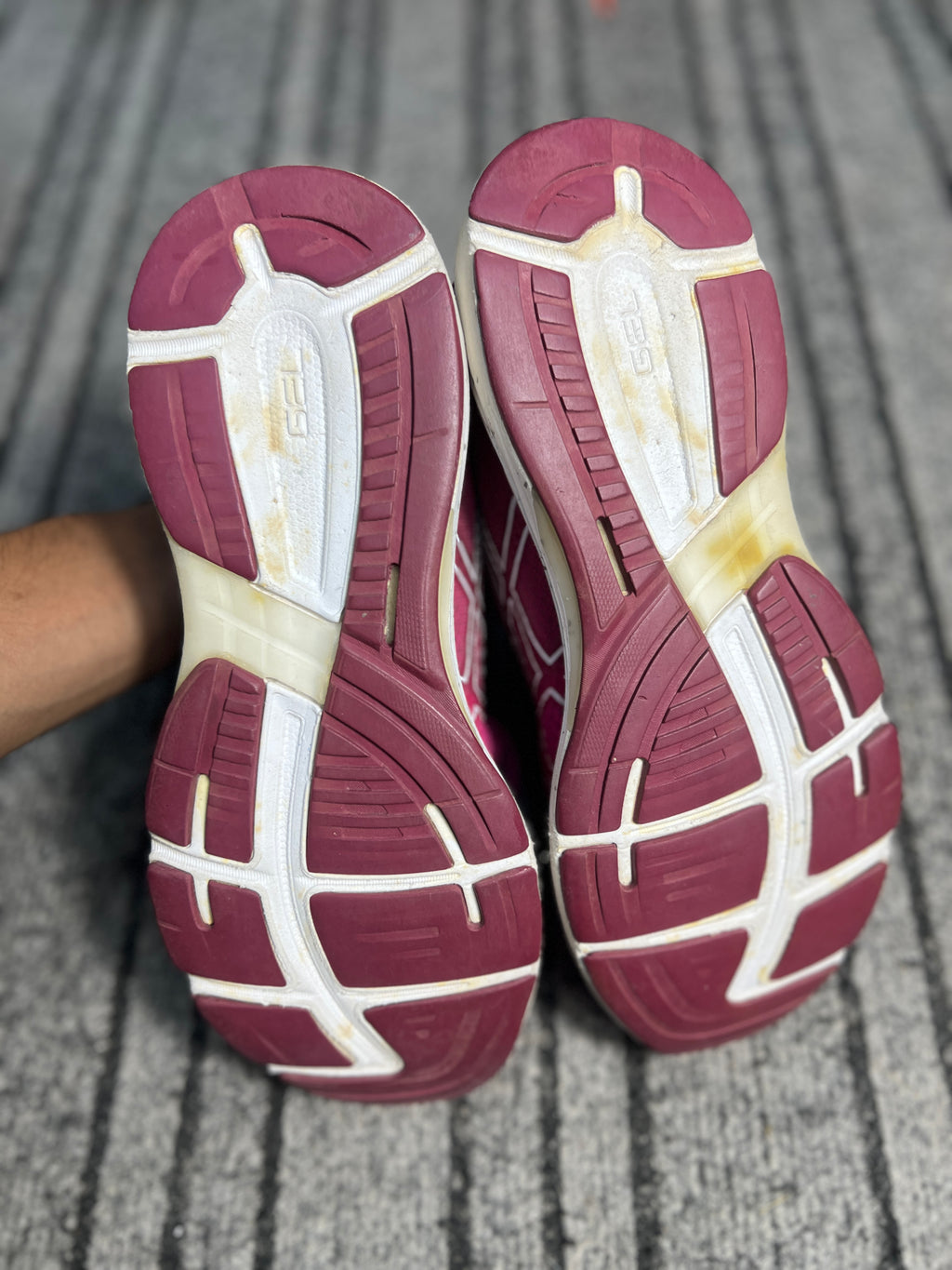 ASICS Women's Running Shoes – Pink(Size 41.5)