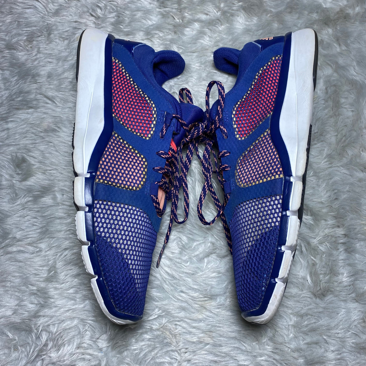 Adidas Adipure Flex Bold Blue Pink Sneakers (Size 42)