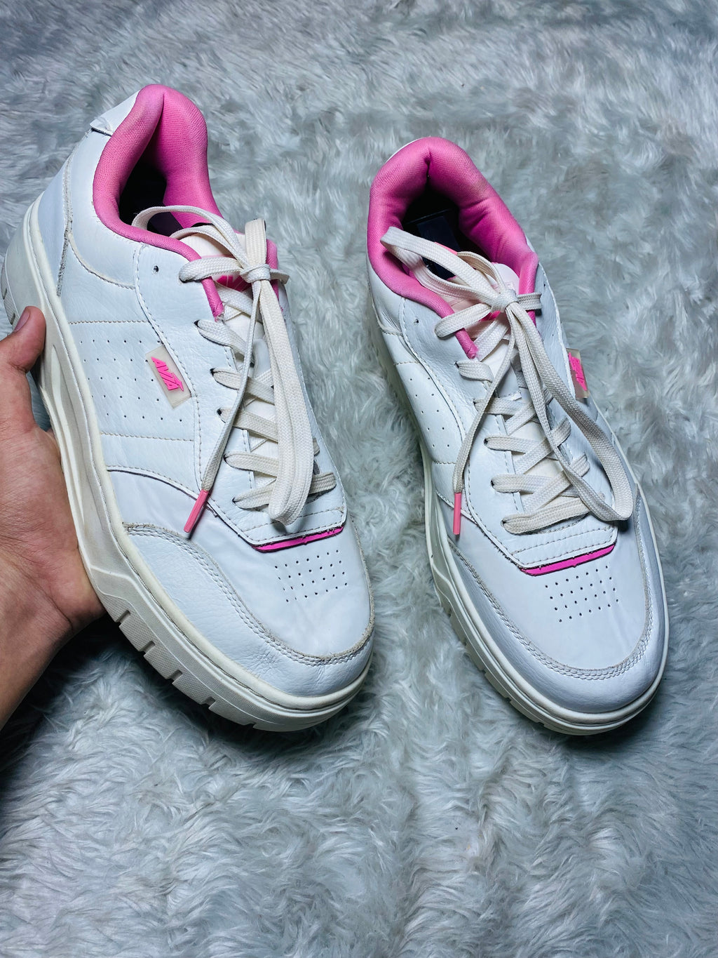 Avia Women's Platform Court Sneakers(Size 43)